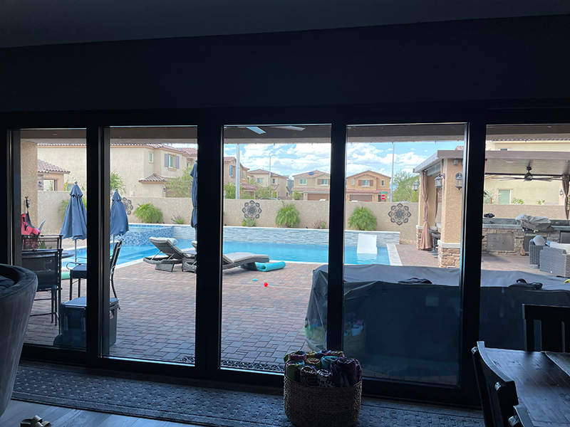 Grand Visions Lift and Slide Door System in Las Vegas.